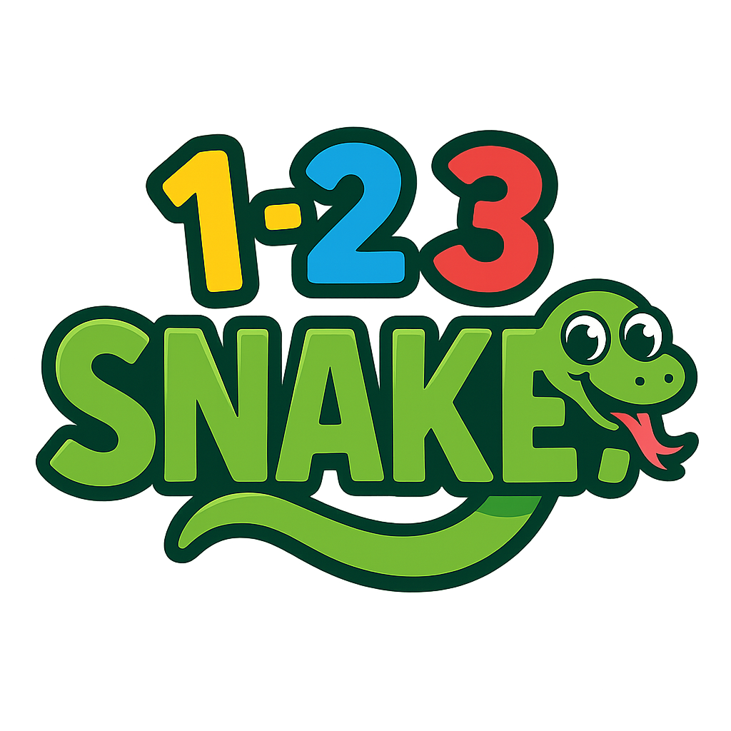 1-2-3 Snake Logo